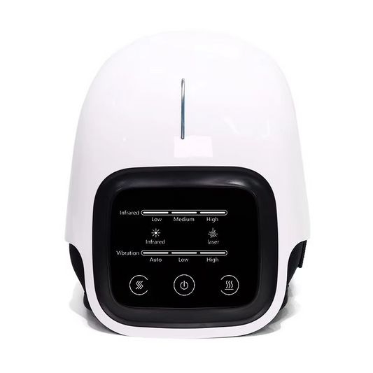 מכשיר עיסוי טיפולי לברך בשילוב אור אדום