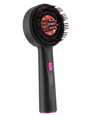 מברשת מעסה לשיקום השיער בשילוב אור אדום