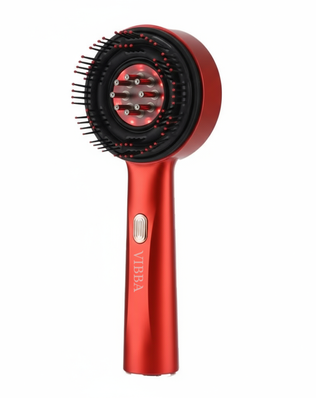 מברשת מעסה לשיקום השיער בשילוב אור אדום