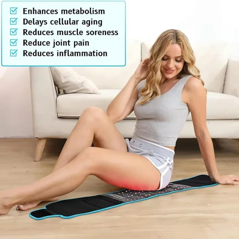 Red Light Pad, 660Nm Red Light and 850Nm Near-Infrared Light Pad,To Alleviate Muscle Tired Throughout the Body