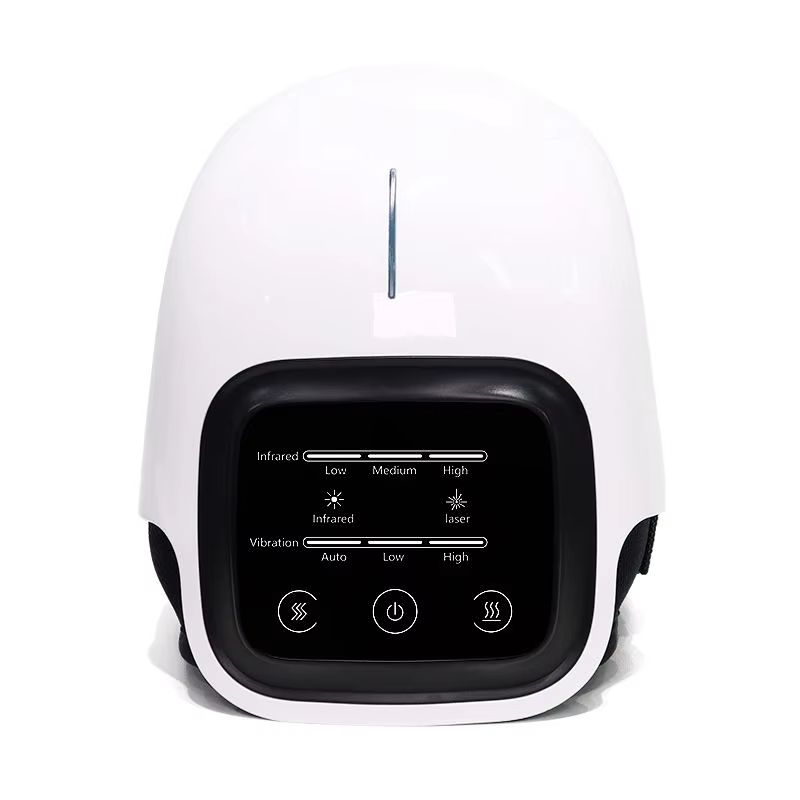 מכשיר עיסוי טיפולי לברך בשילוב אור אדום