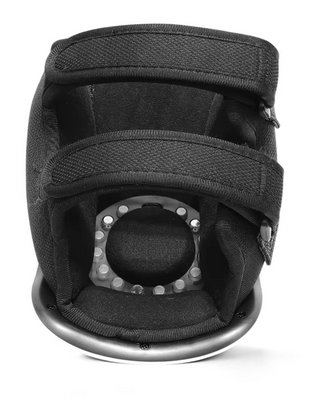 מכשיר עיסוי טיפולי לברך בשילוב אור אדום