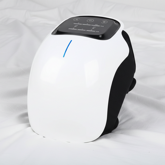 מכשיר עיסוי טיפולי לברך בשילוב אור אדום