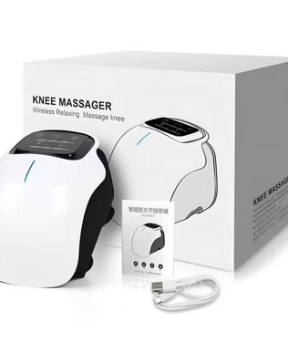 מכשיר עיסוי טיפולי לברך בשילוב אור אדום